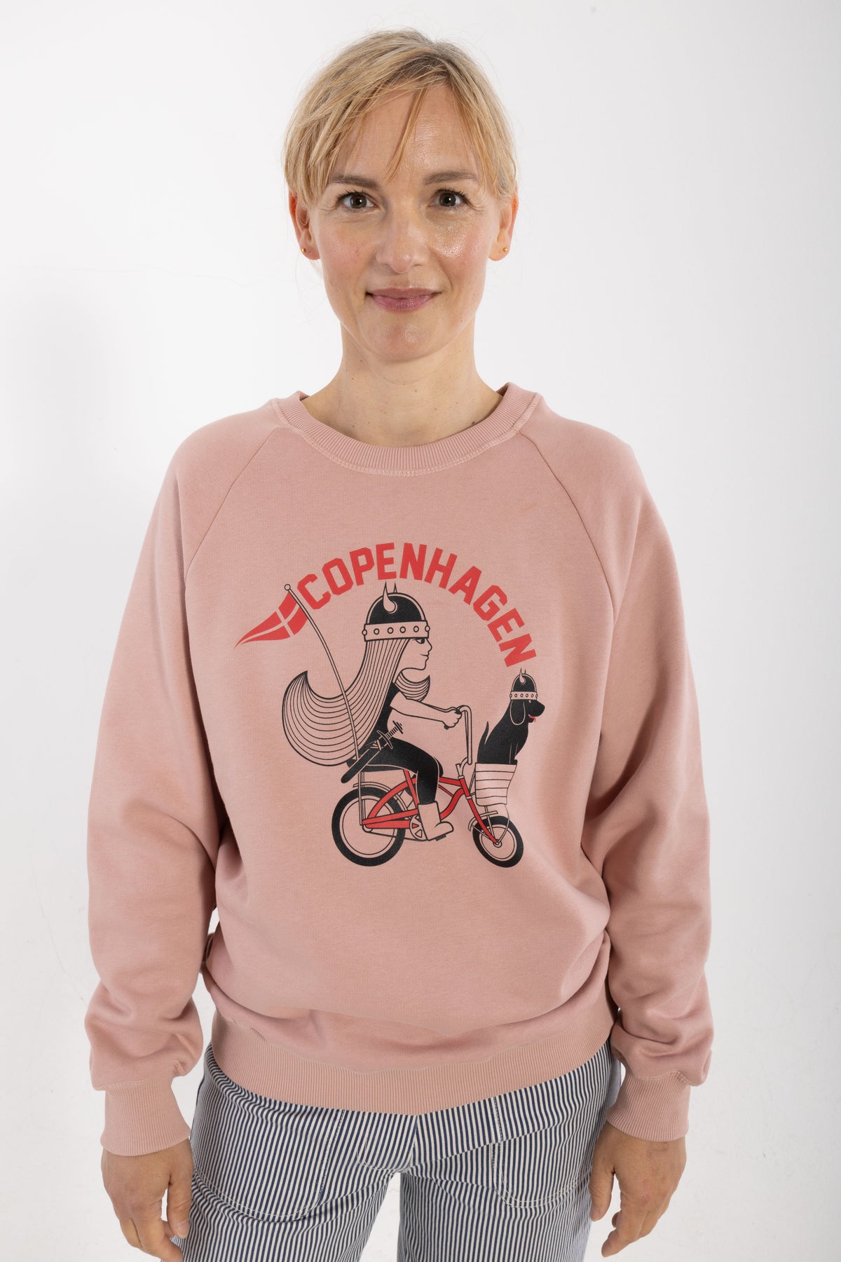 Danemama Moleton Sweat Gentle Rose Cruiser Freja