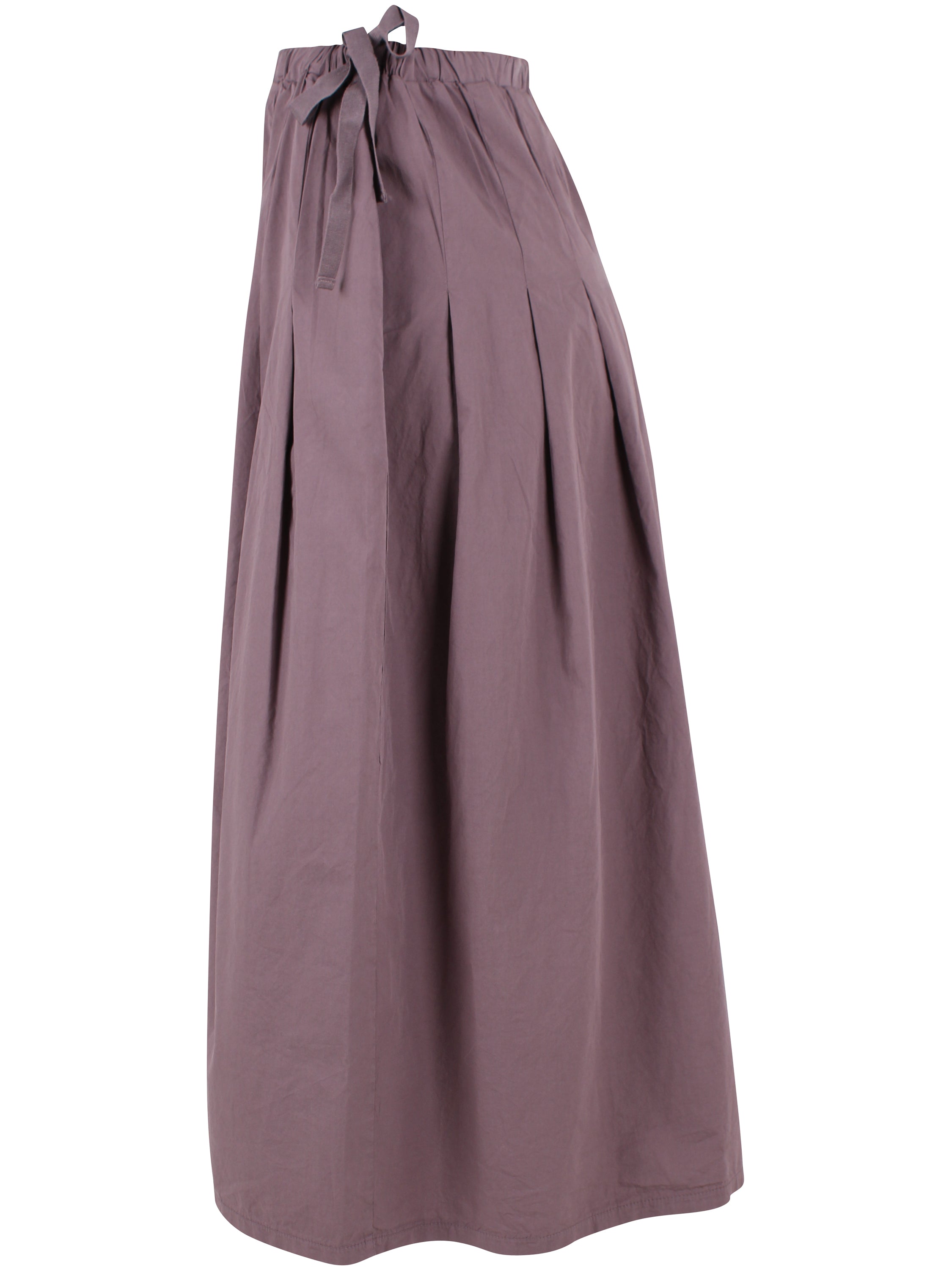 Daneminna Smooth Poplin Skirt Mauve