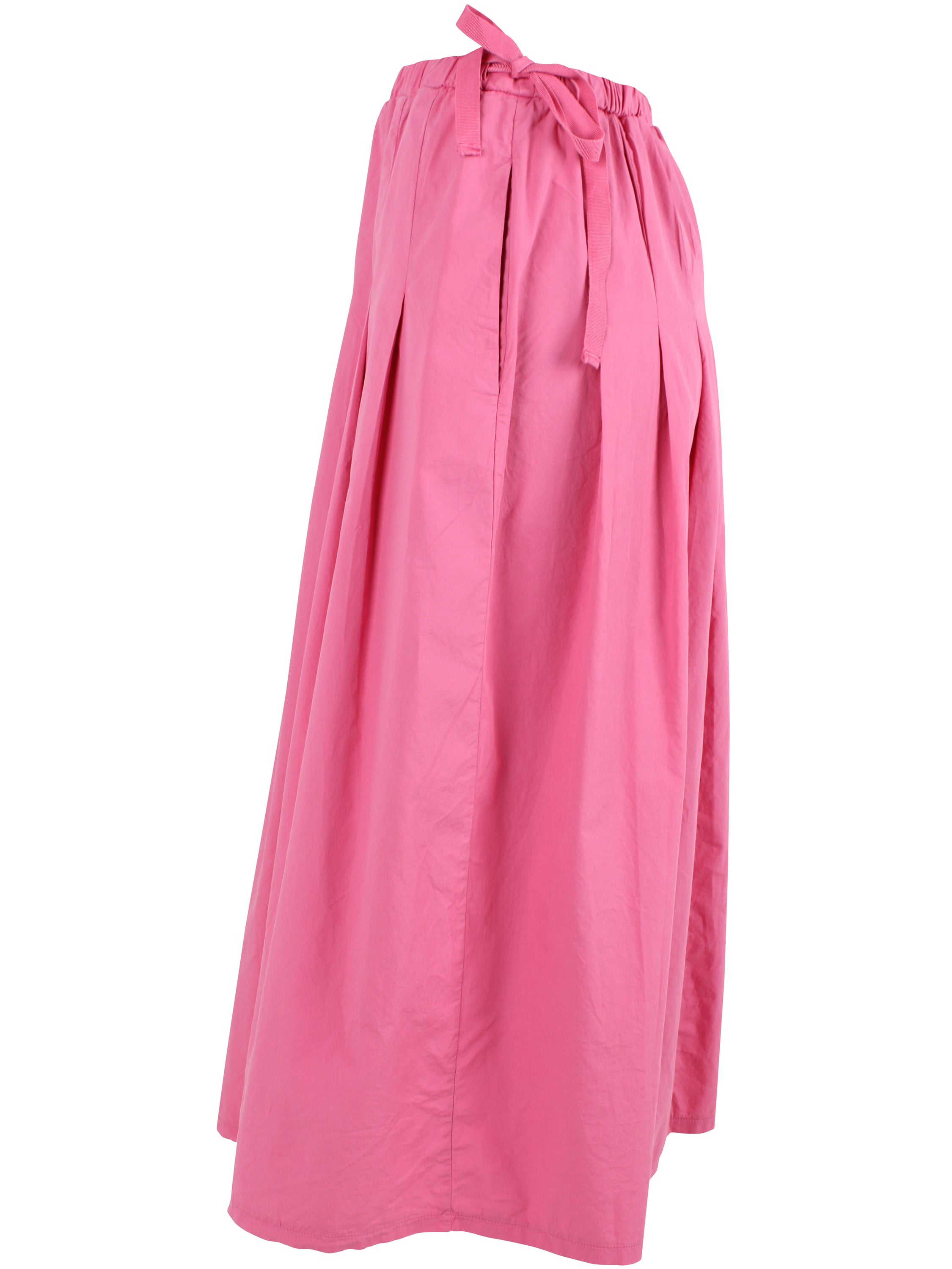 Daneminna Smooth Poplin Skirt Soft Cherry
