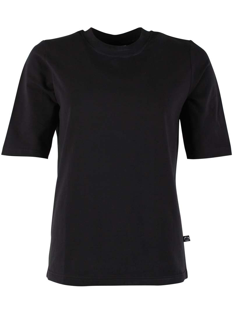 Sort t-shirt til kvinder