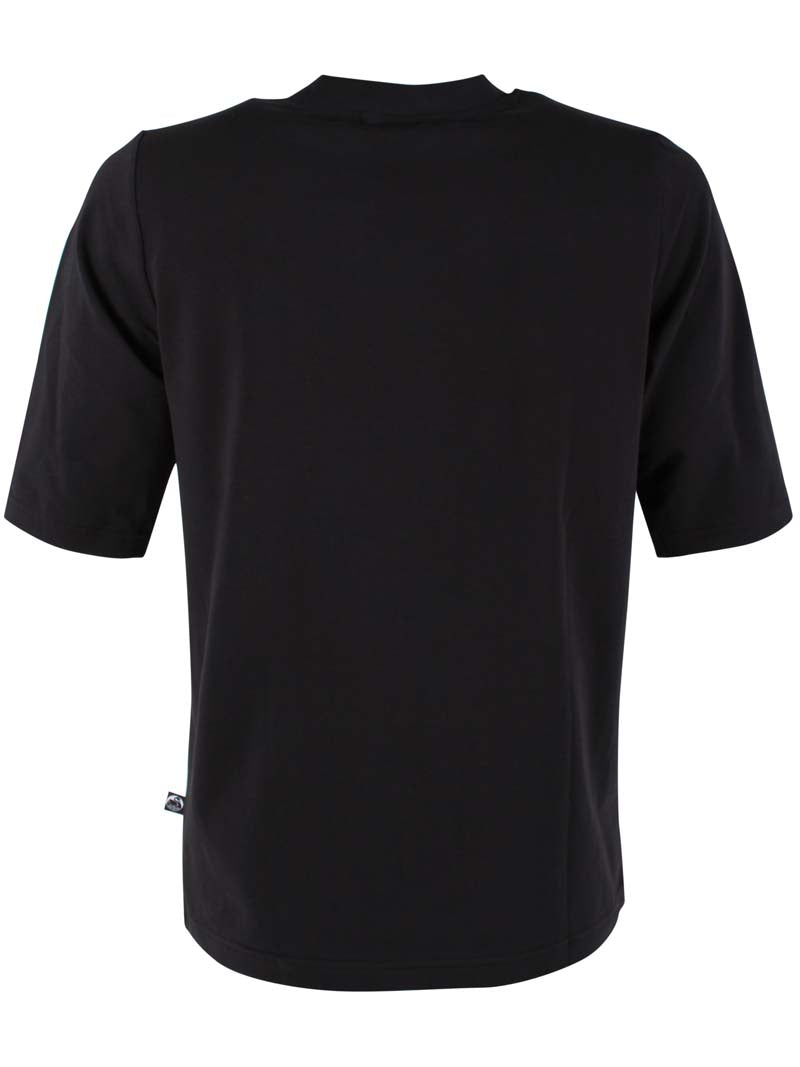 Sort t-shirt til kvinder