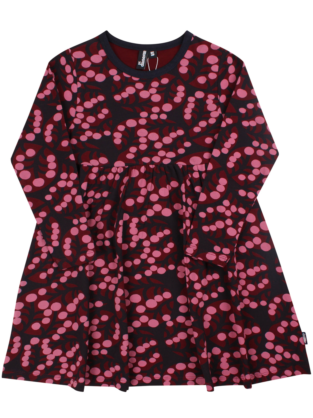 Danepopsicle Cotton Dress Dark Cherry MACRO MICRO