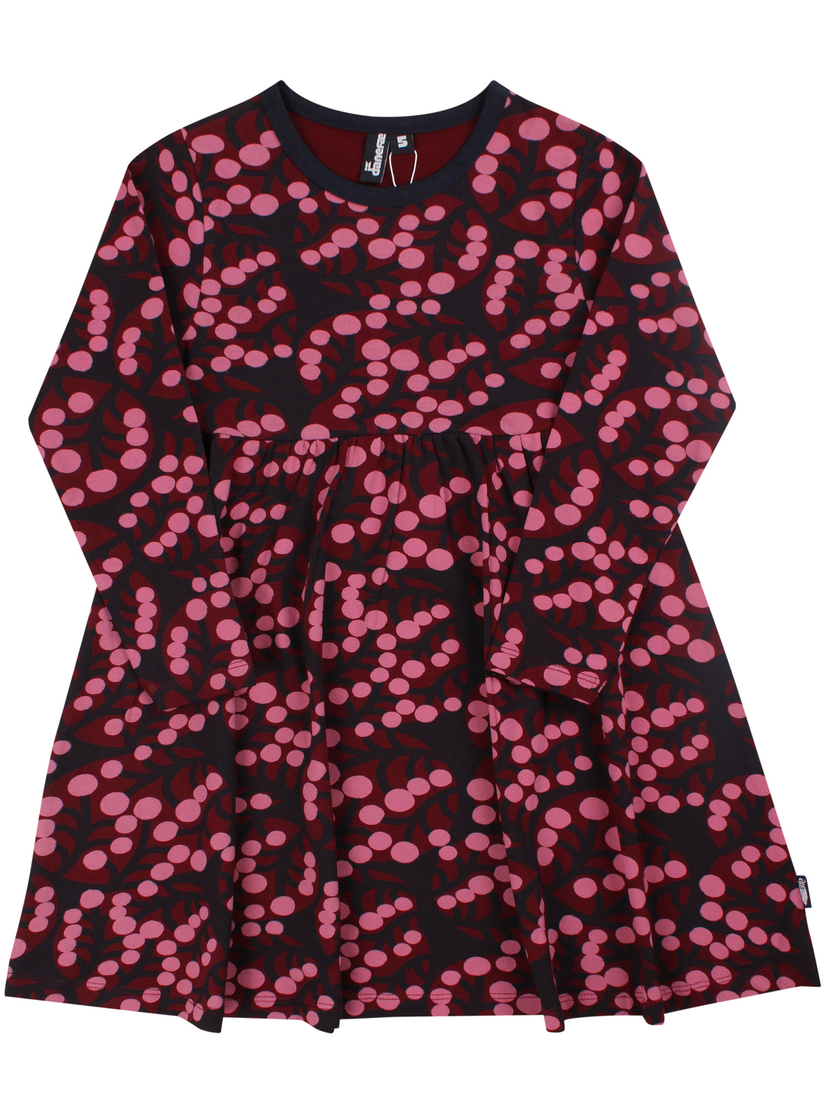 Danepopsicle Cotton Dress Dark Cherry MACRO MICRO