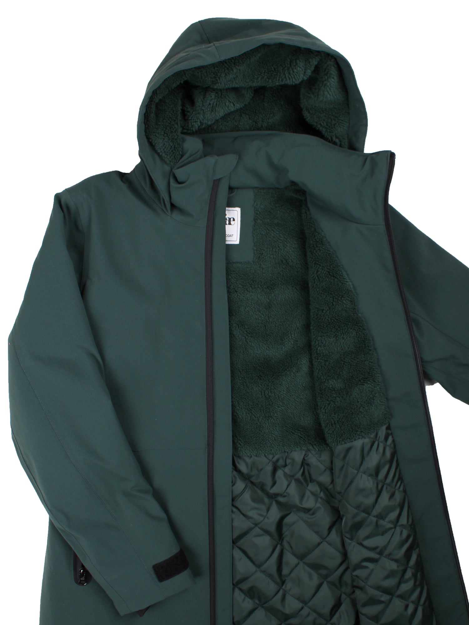 Danesandur Winter Coat Dk Forest