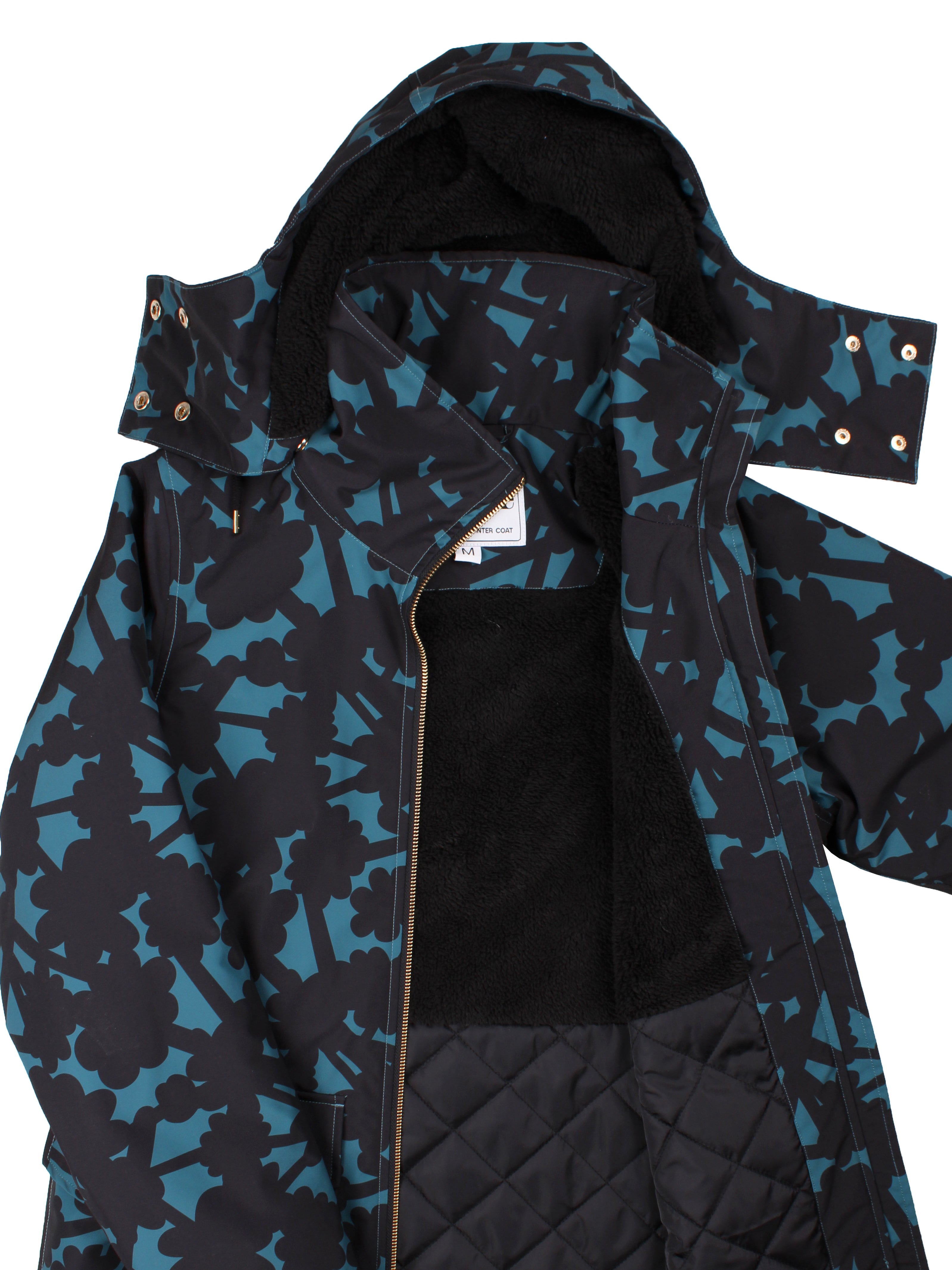 Daneturell Winter Coat Dk Slate BRAMBLE