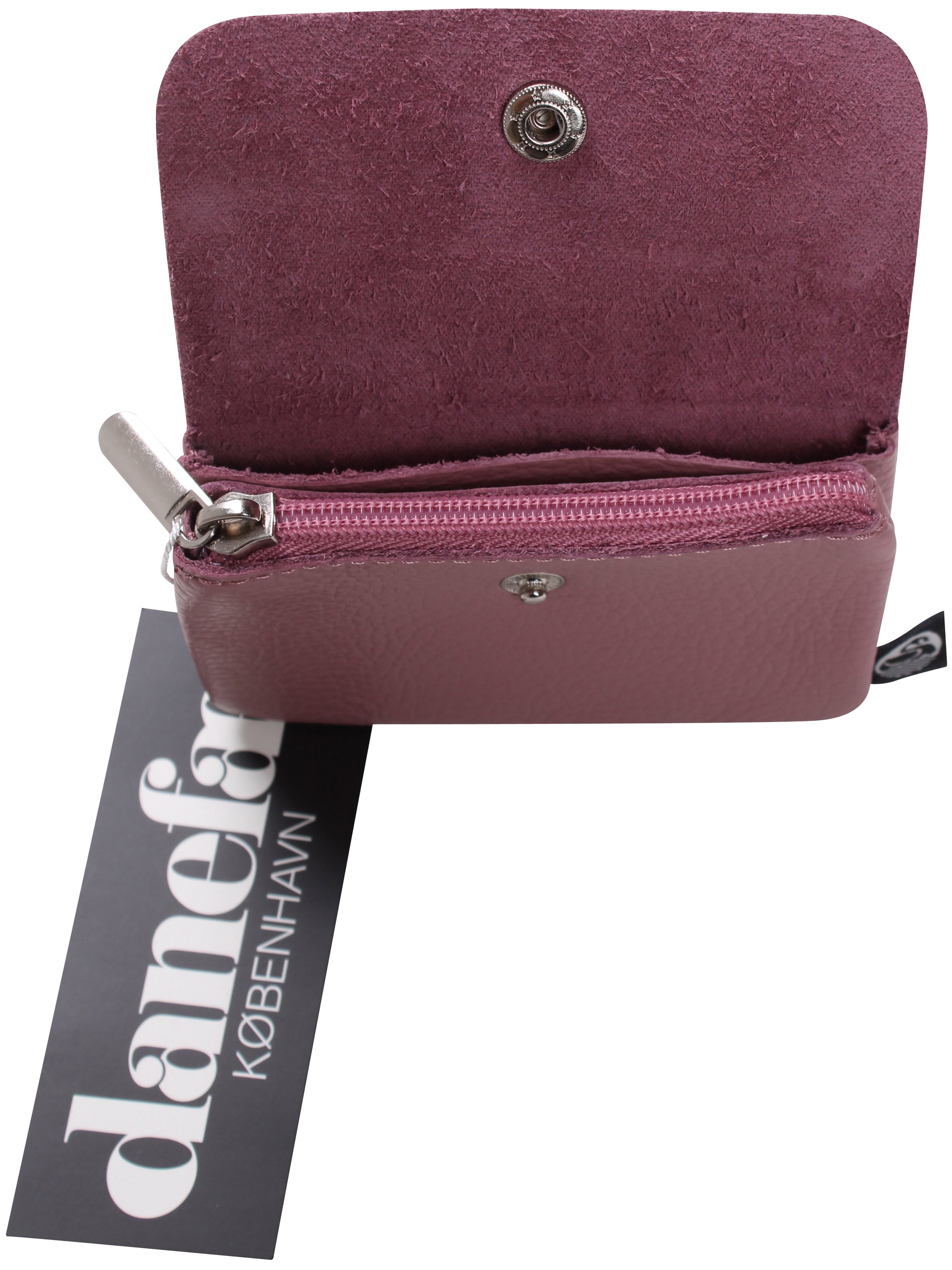 Danewillemoes Leather Wallet Mauve