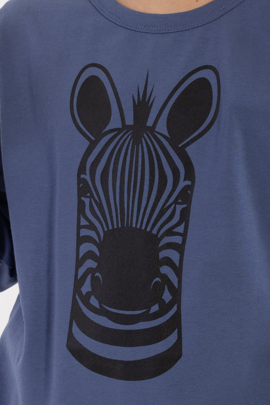 Lækker langærmet bluse med print af zebra til børn fra Dyr Cph
