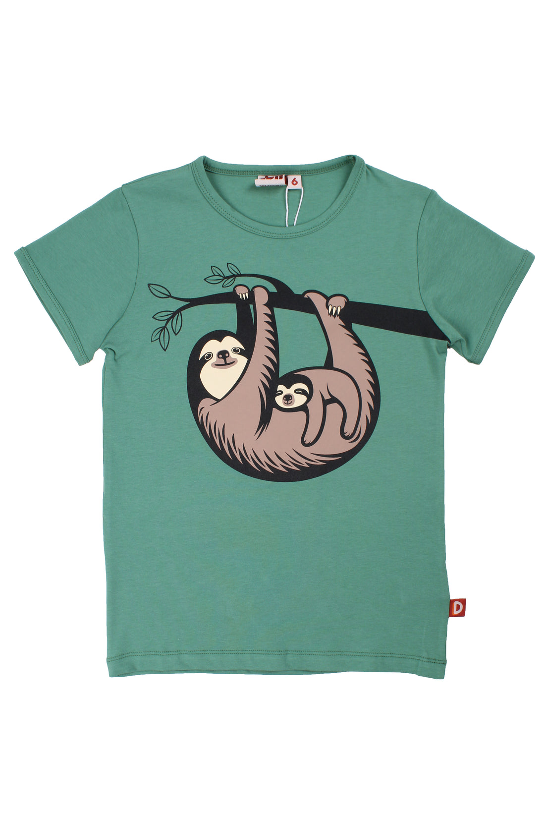 T-shirt til børn med dovendyr