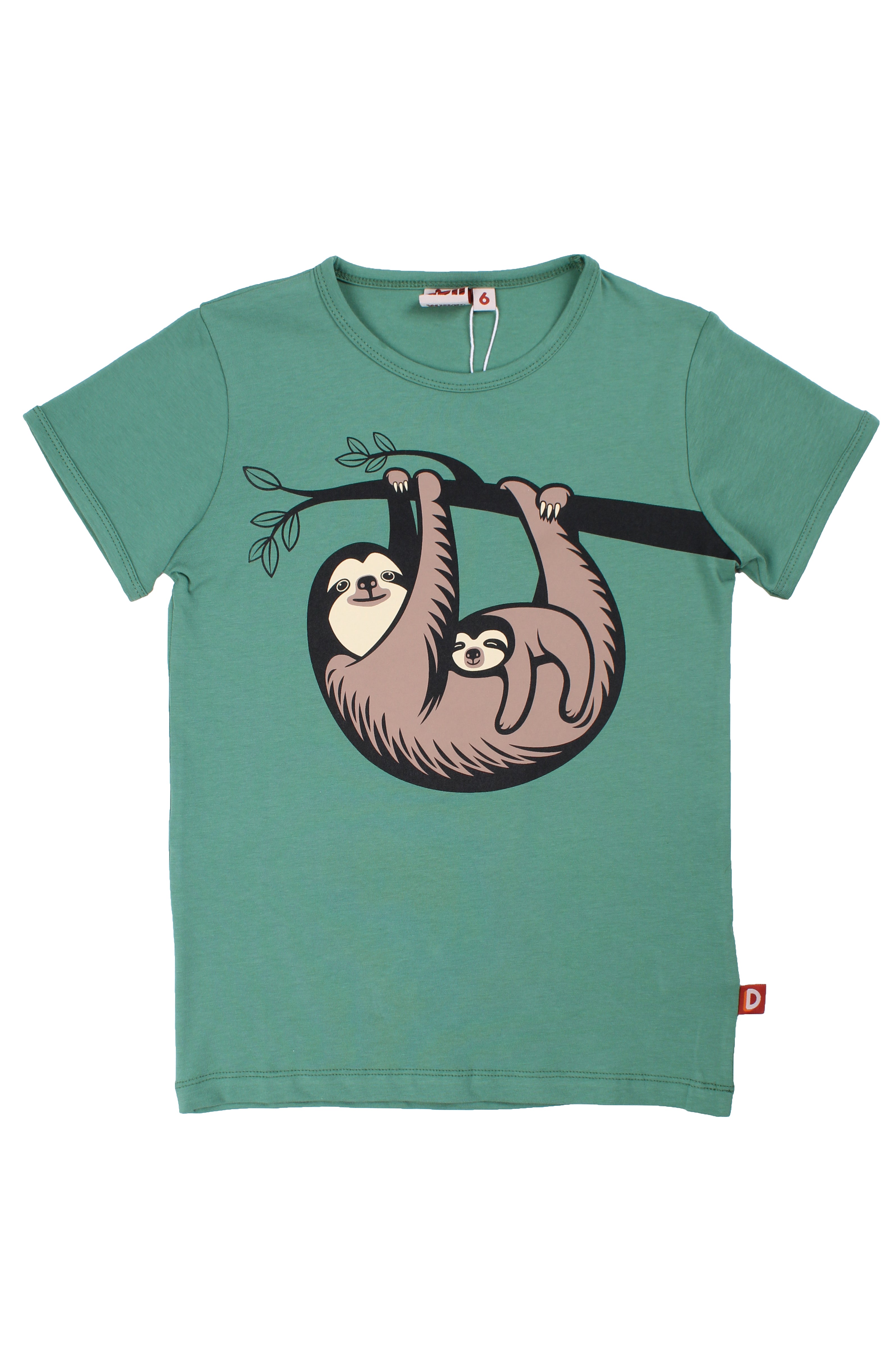 T-shirt til børn med dovendyr