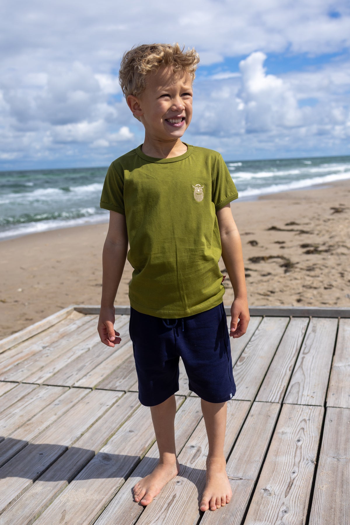 ESS - Danebasic Minik Tee Olive EMBY ERIK