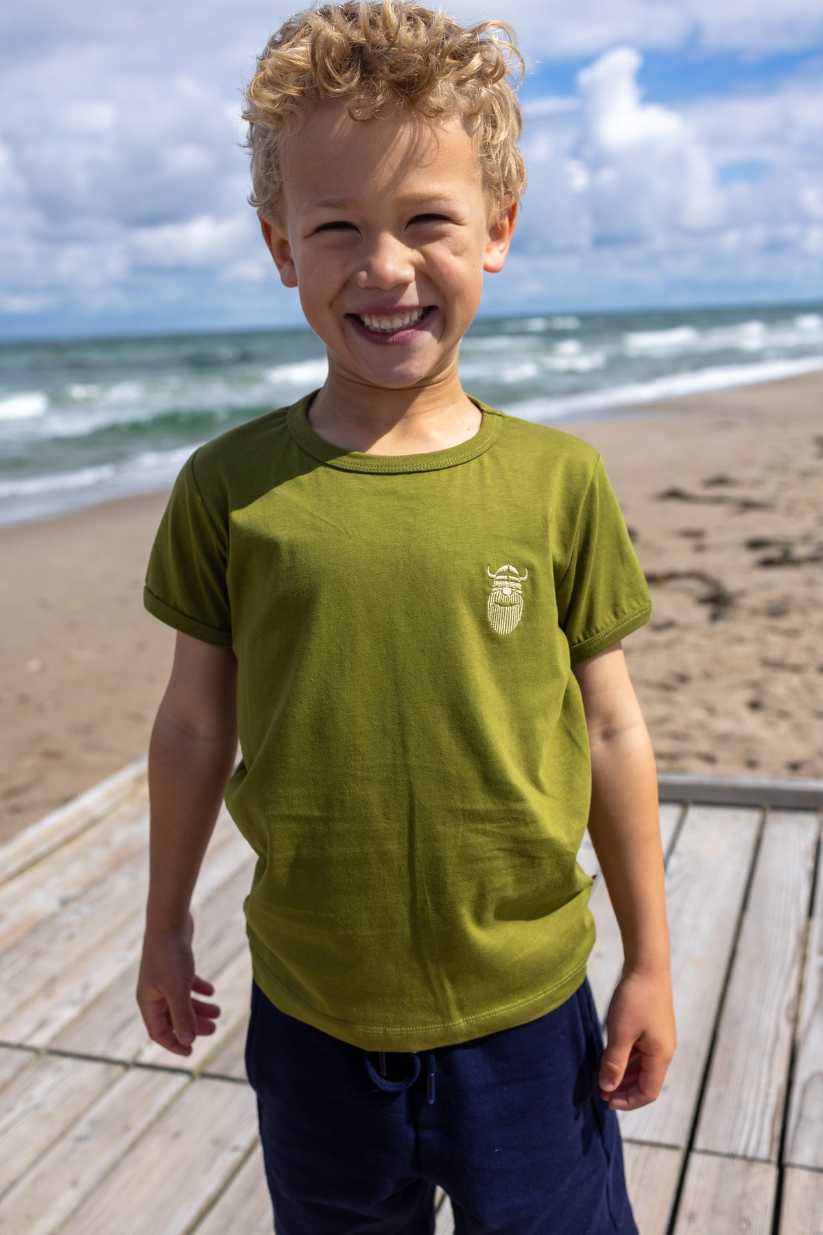 ESS - Danebasic Minik Tee Olive EMBY ERIK