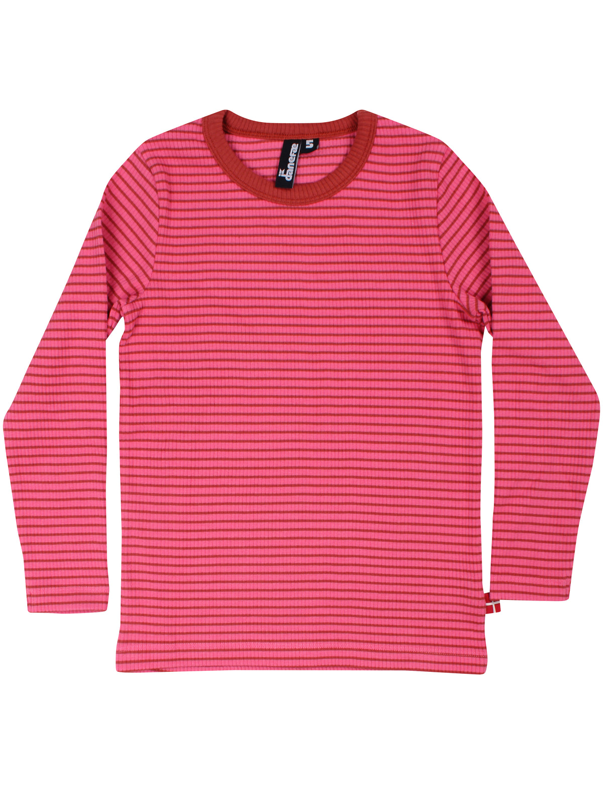 ESS - Danelemonade Ribbing Tee Soft Cherry/Chili