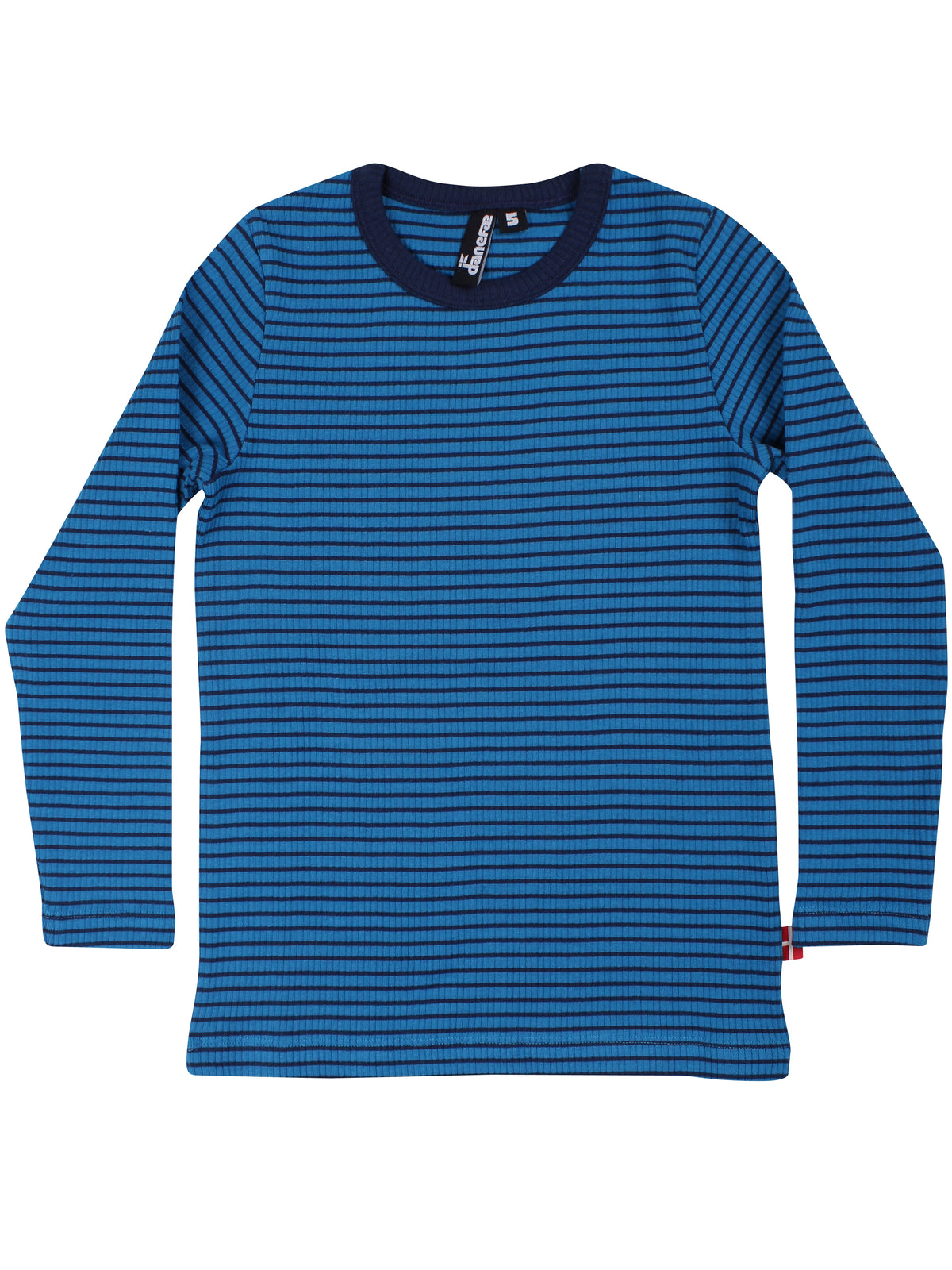 ESS - Danelemonade Ribbing Tee Warm Blue/Dark Navy
