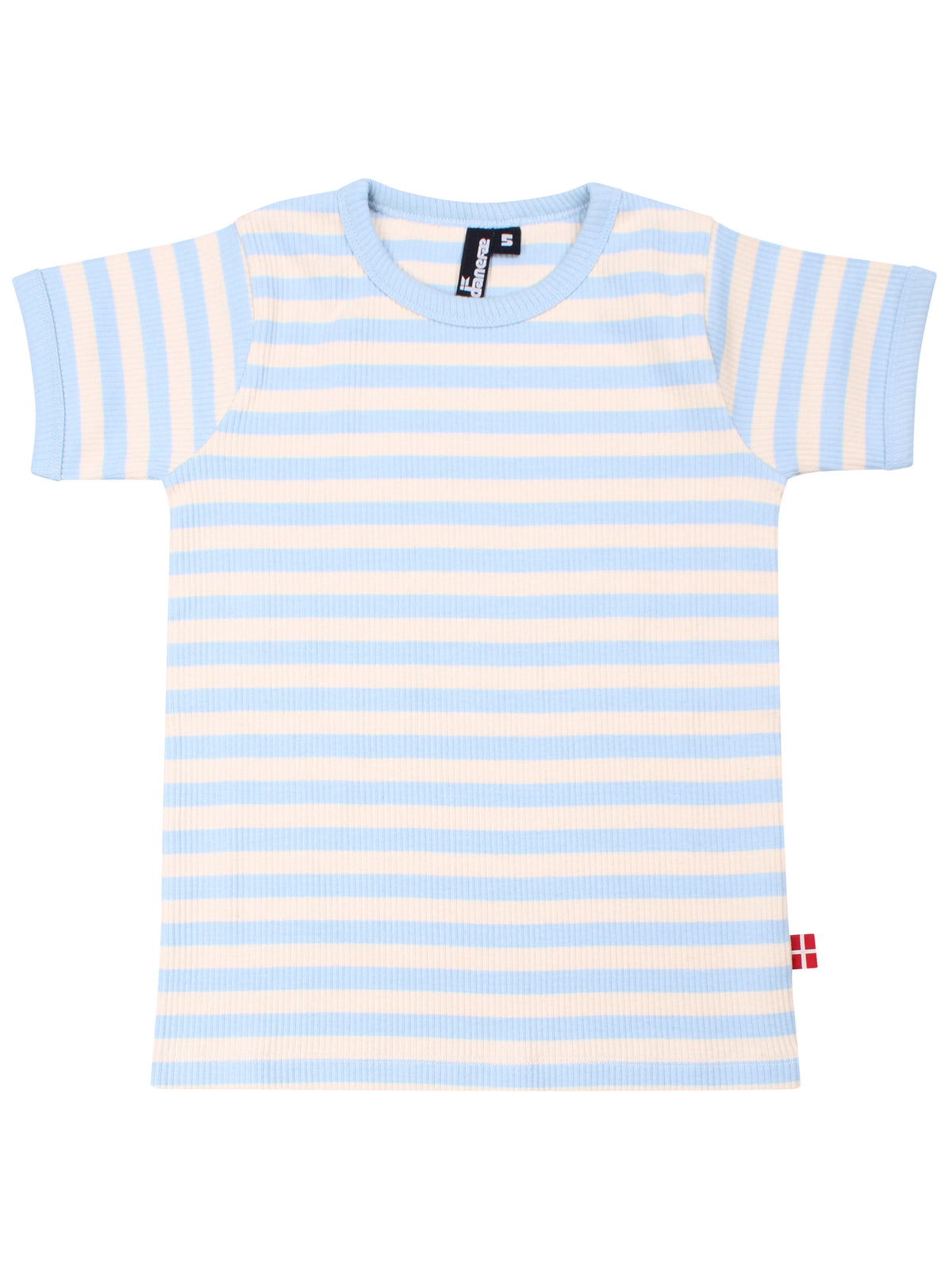 ESS - Danesoda Ribbing Tee Chalk/Cold Sky