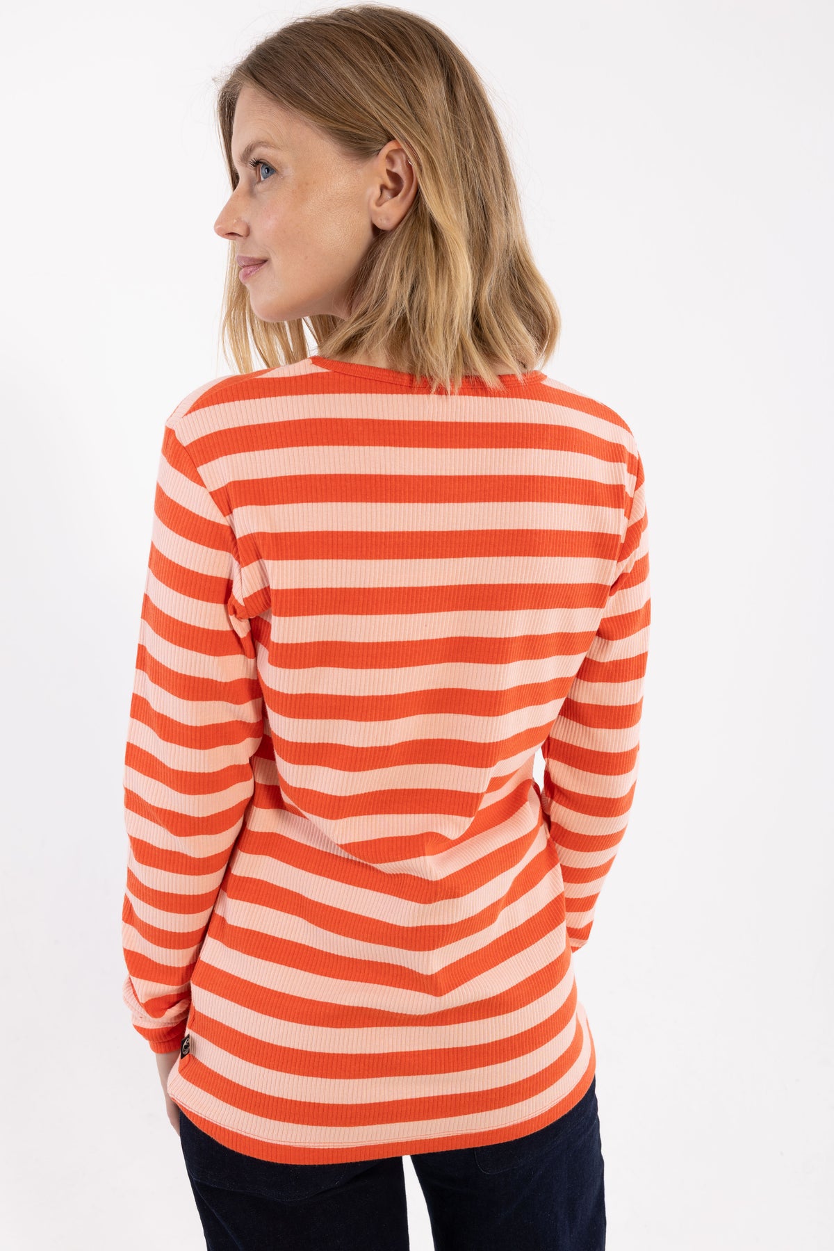 ESS - Danepartner LS Bright Red/Powder