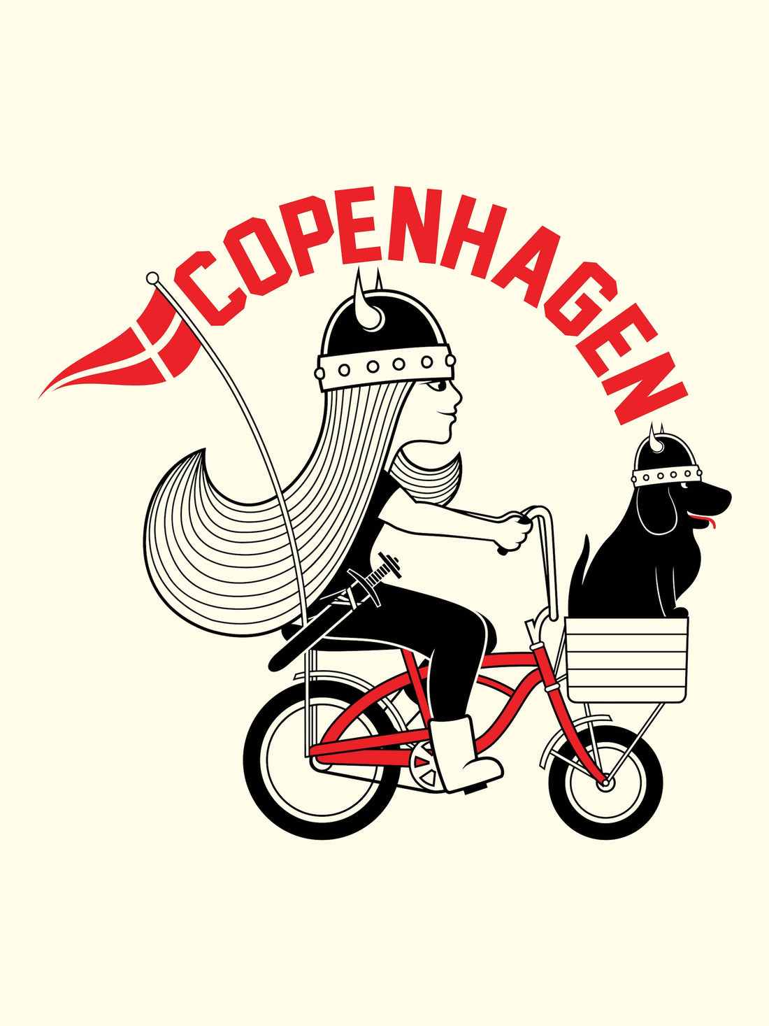 DANEFAE Postkort CPH FREJA CRUISER
