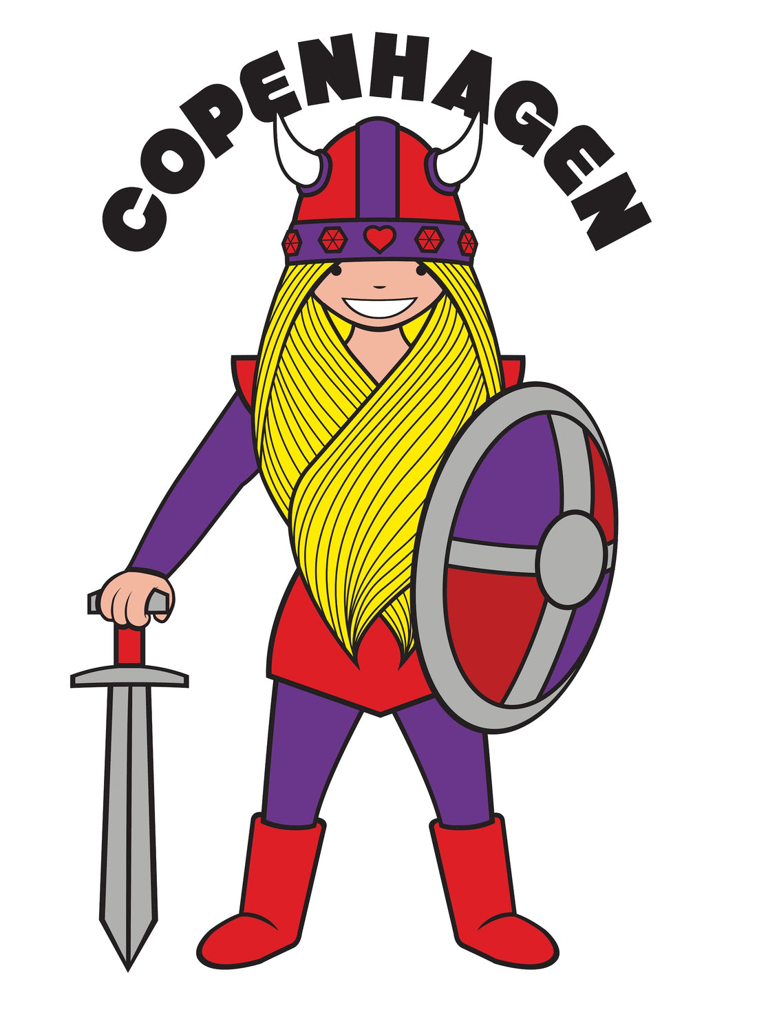 DANEFAE Postkort FREJA DIN VEN