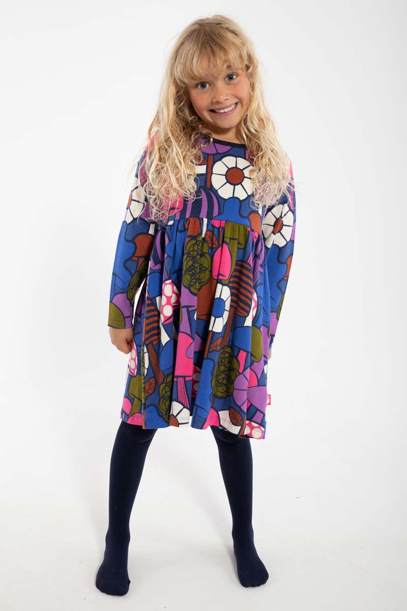 Danepopsicle Cotton Dress Deep Blue MYKOLOGI
