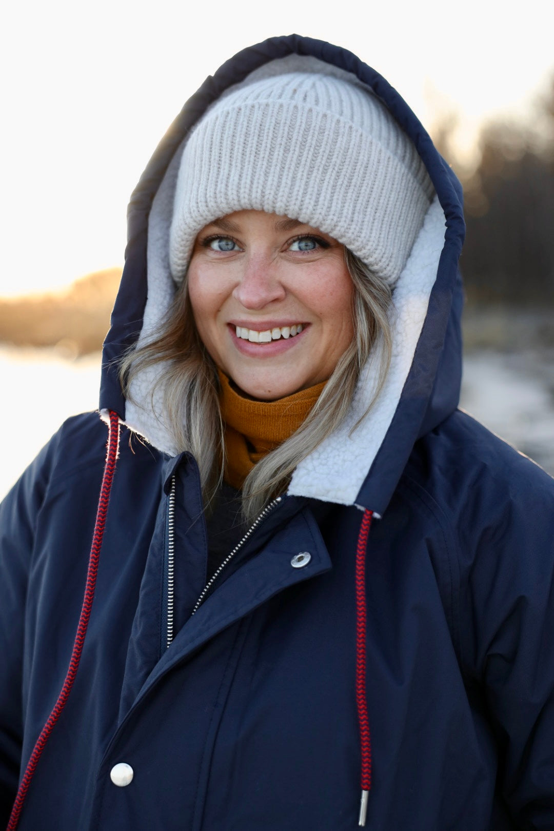 Danefæ dame vinter frakke