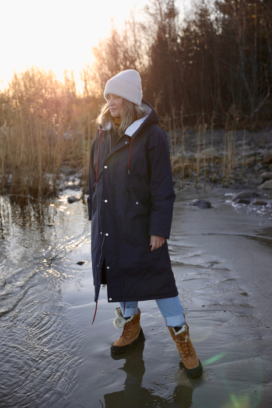 DAN （ダン） Navy Parka 中古・古着通販】DAN (ダン) Royal Navy Parka ネイビー サイズ:L