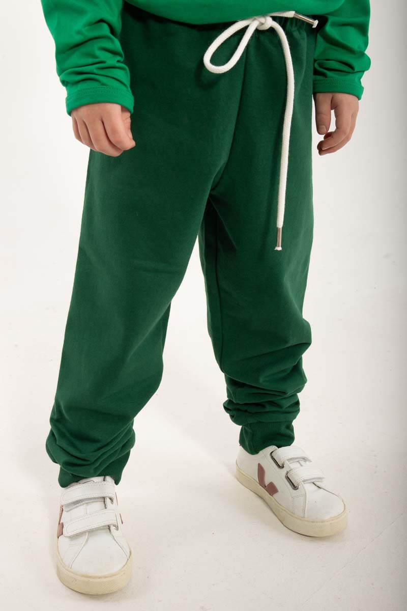Grønne joggingbukser til børn