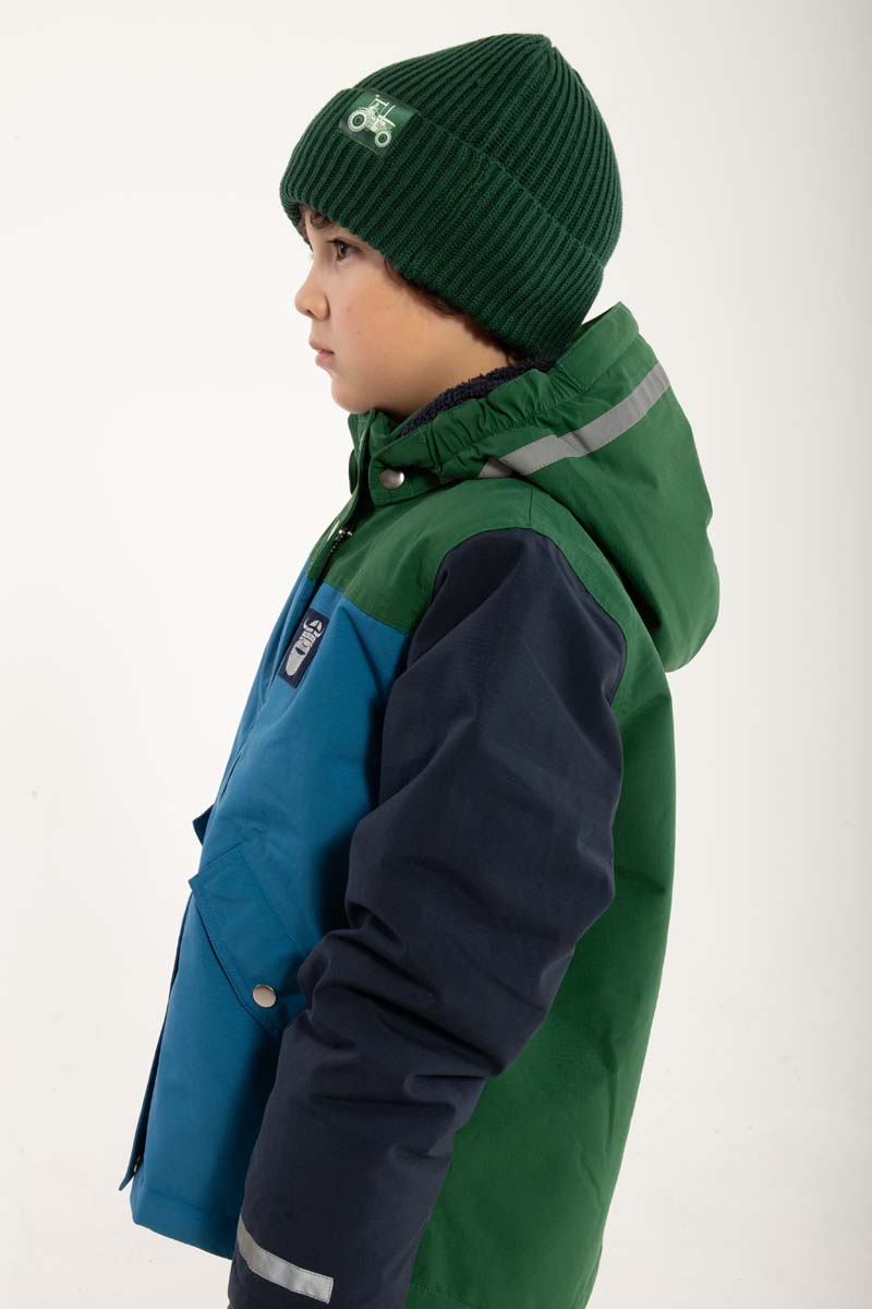 Vinterjakke til børn med viking