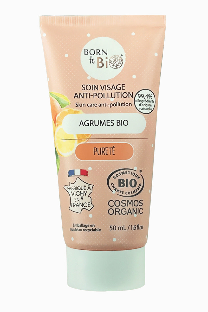 Les Laboratoires Anti-Pollution Face Care Citrus - Certified organic