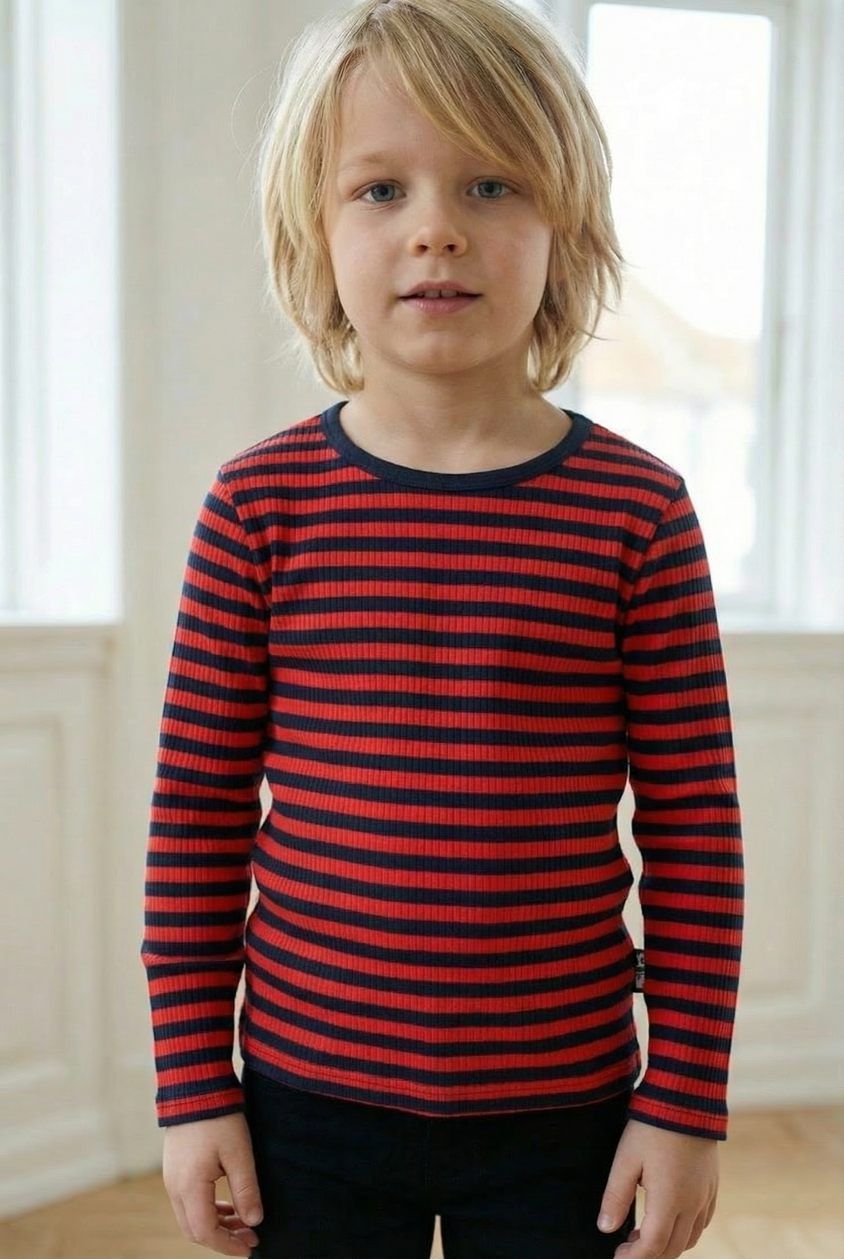 ESS - Lemonade LS Dk Navy/Red