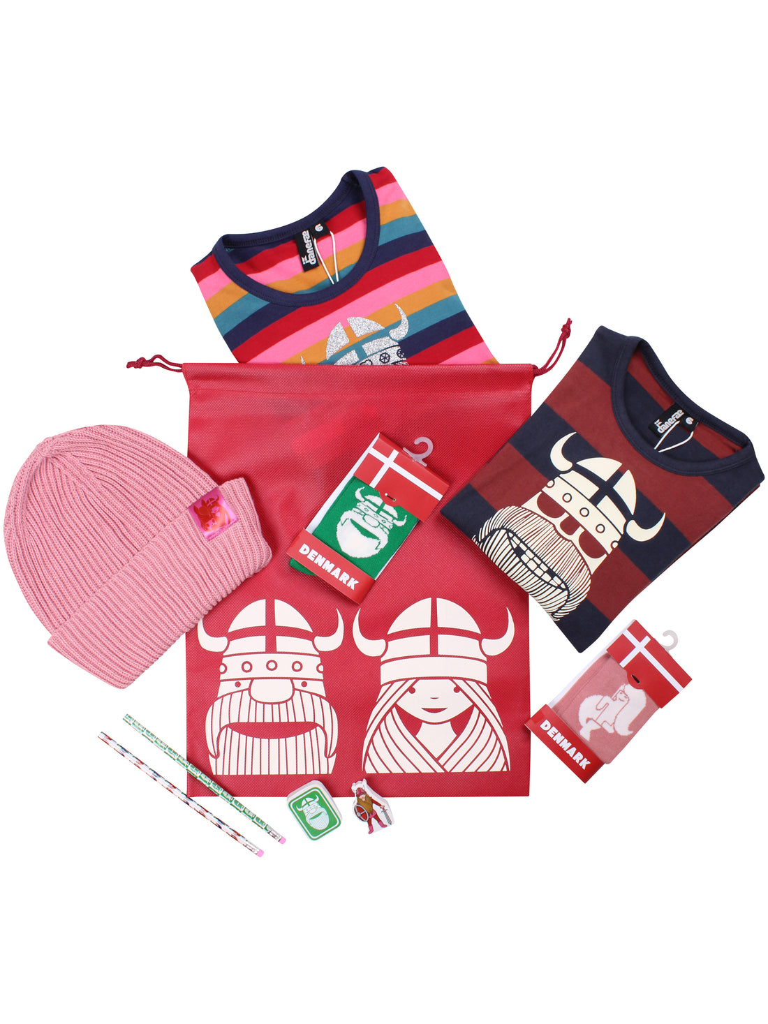 Gavepose Red ERIK og FREJA