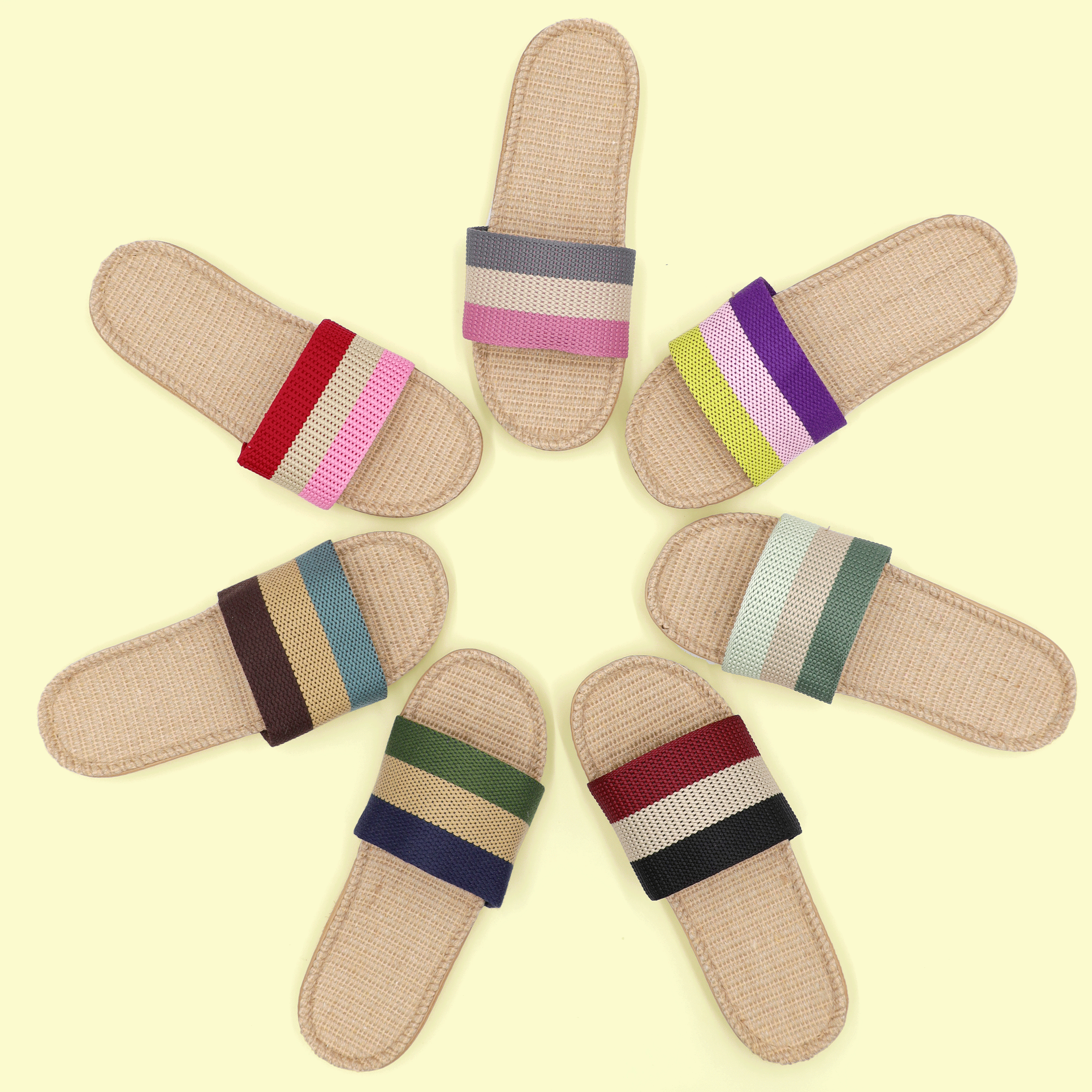 Danelulu Slippers Army/Beige/Dk Navy