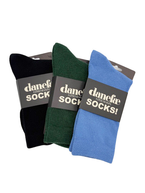 Danegeilo Wool Mix Socks Dark Green