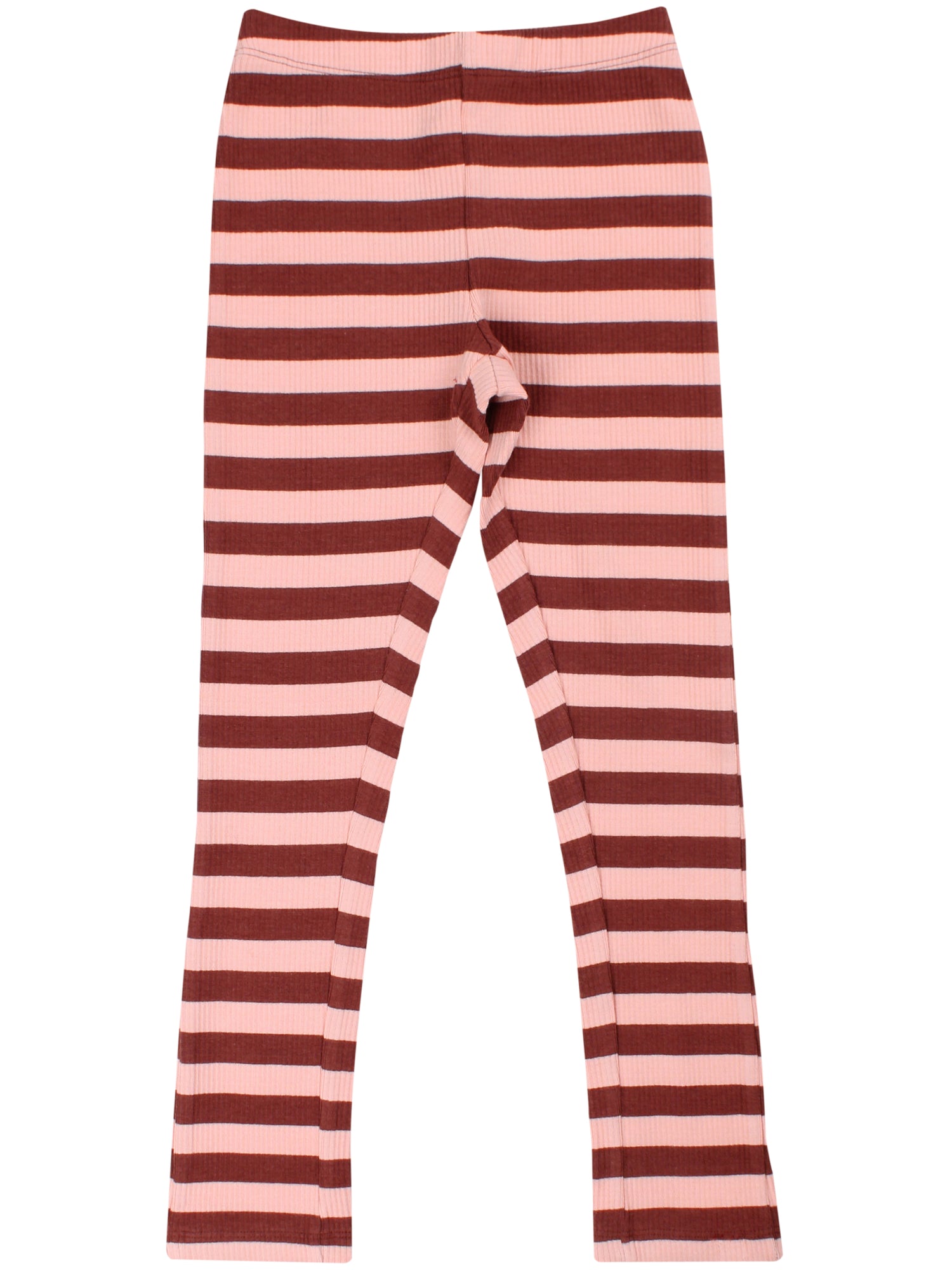 ESS - Danesirup Leggings Dk Brick/Powder