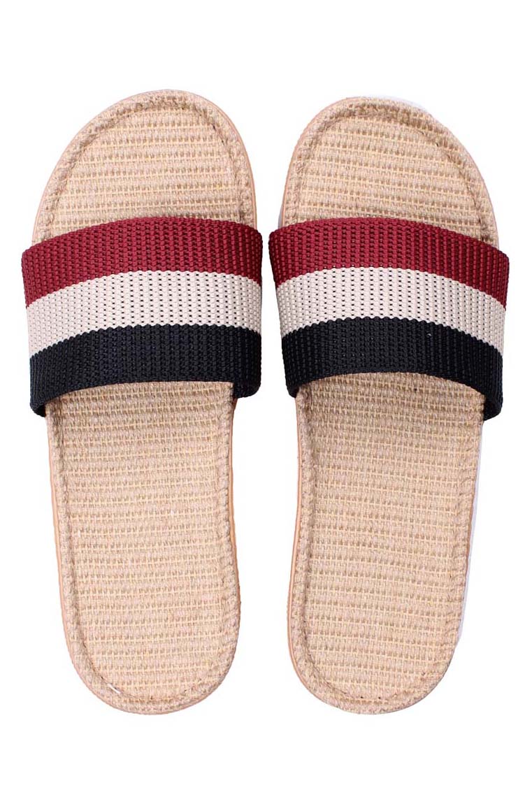 Danelulu Slippers Red/Beige/Black