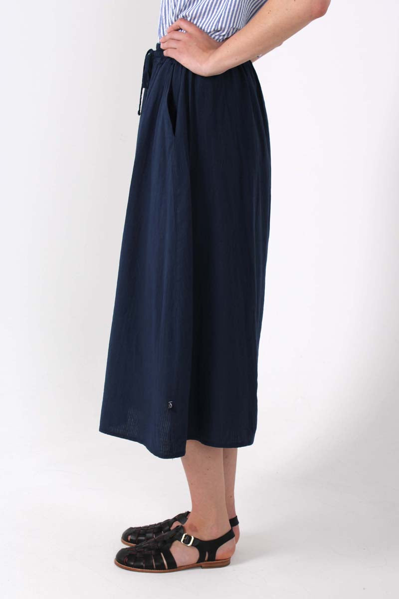 Danespresso Seersucker Skirt Dk Navy