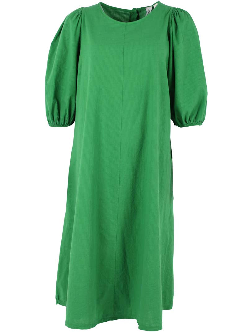 Daniris Seersucker Dress Green