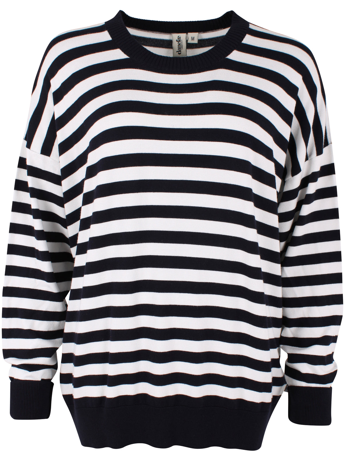 Danechill Viscose Sweater Dk Navy/Chalk