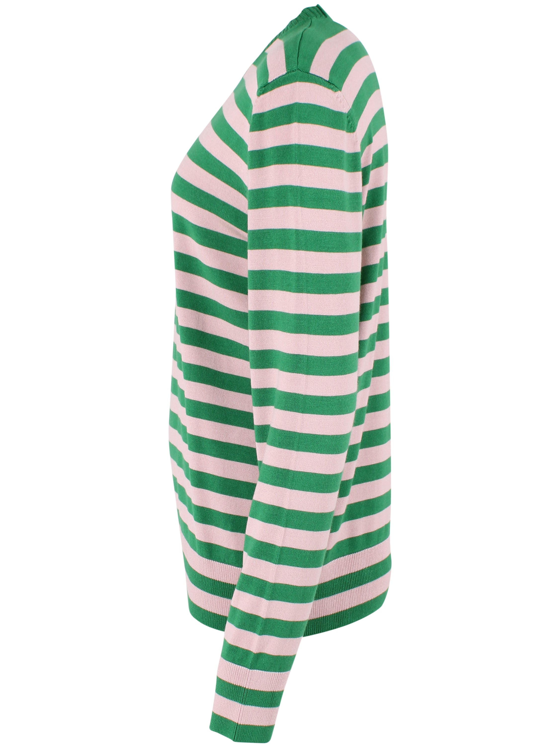 Danedinner Viscose Sweater Green/Rose Beige