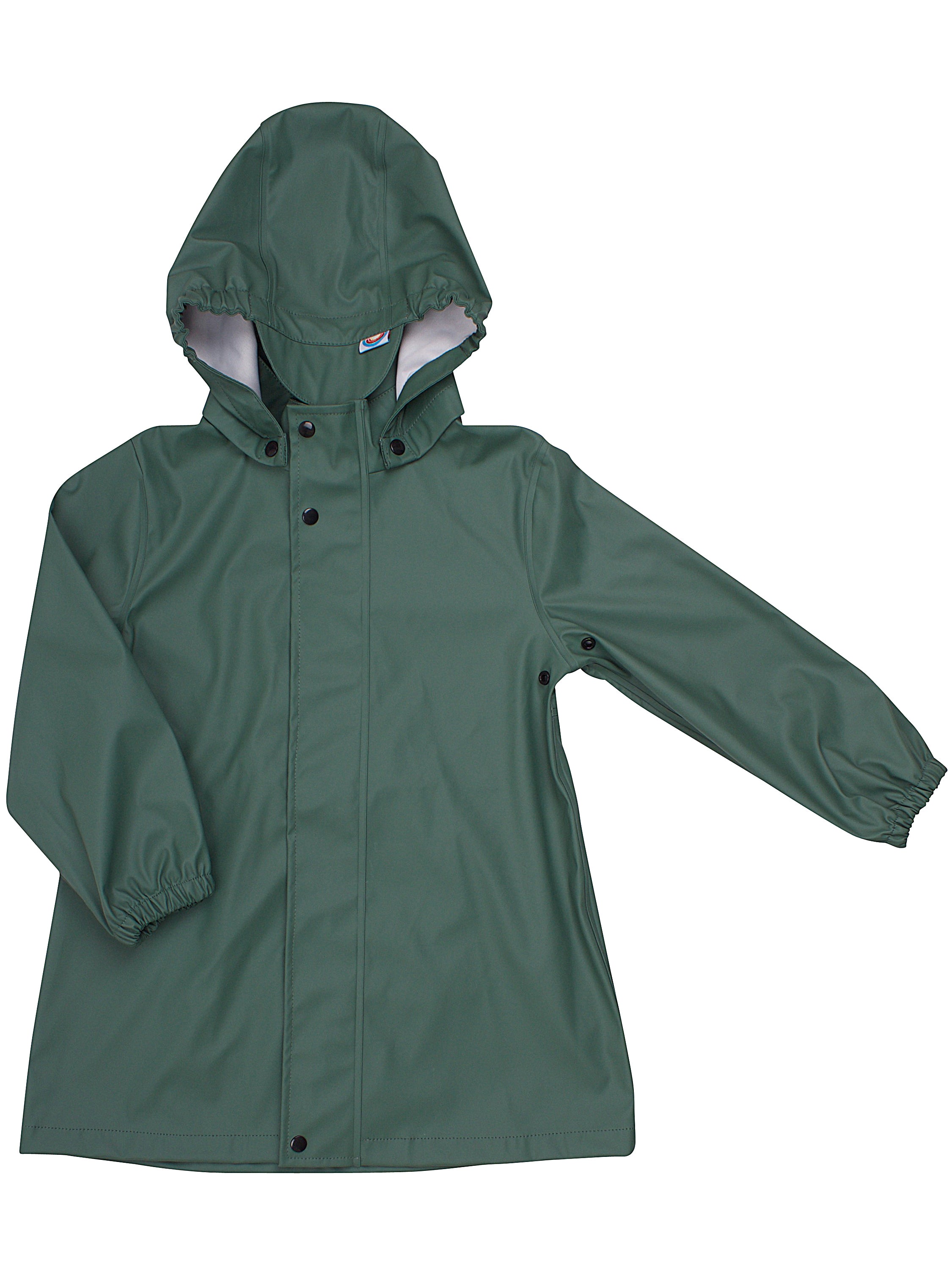 Grøn Regnfrakke til børn