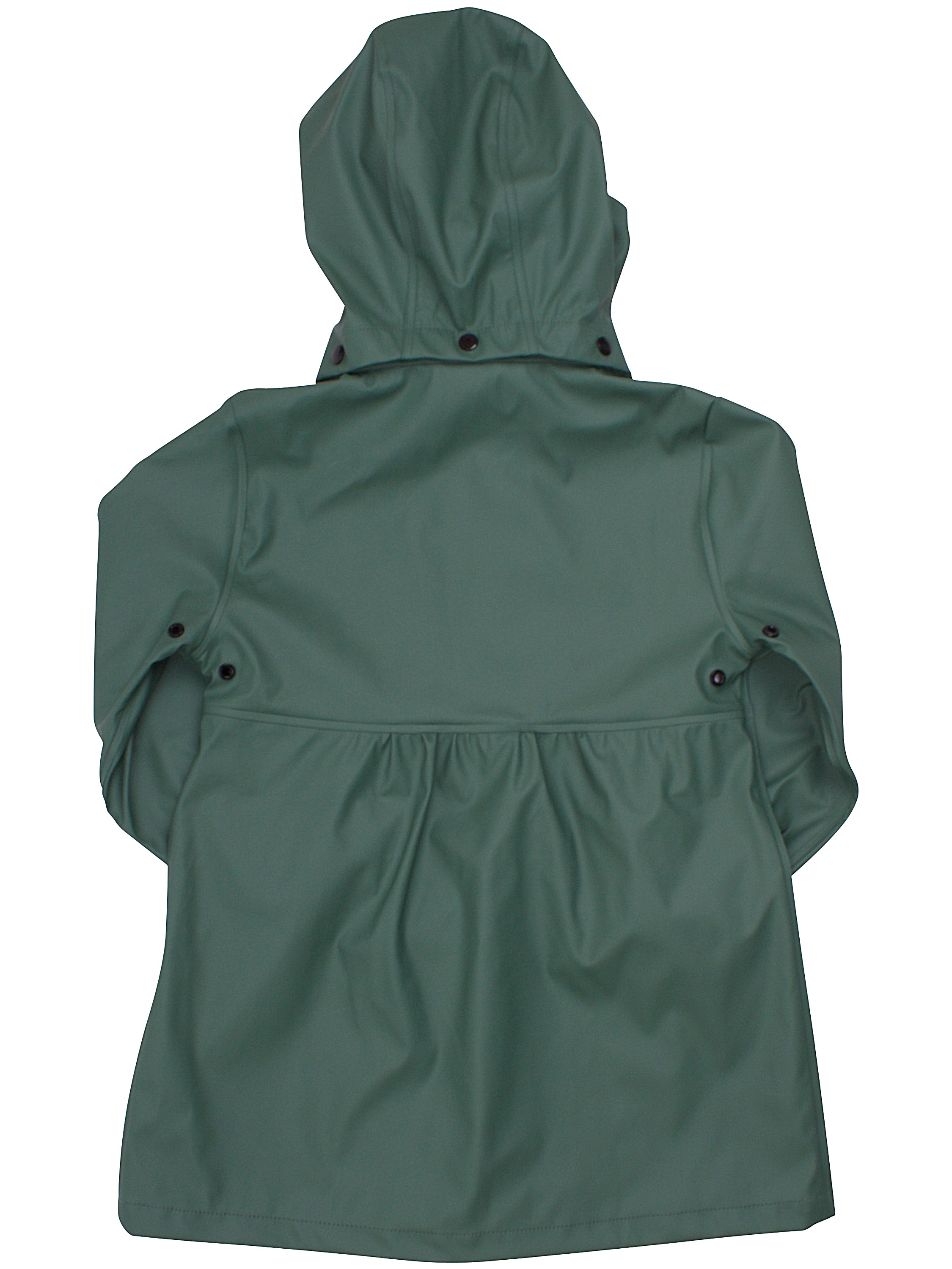 Grøn Regnfrakke til børn