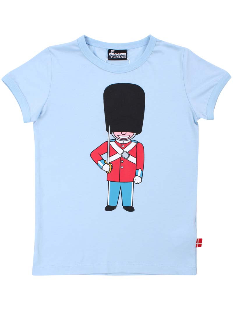 t-shirt til børn med garder soldat