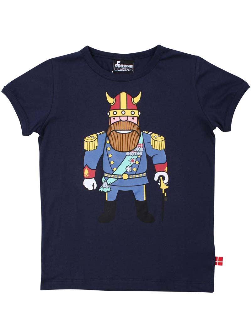 t-shirt til børn med konge