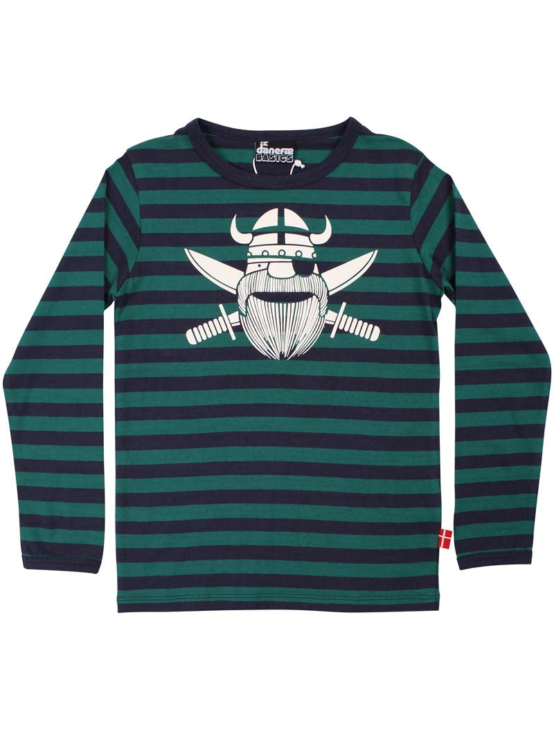 børne bluse med pirat viking