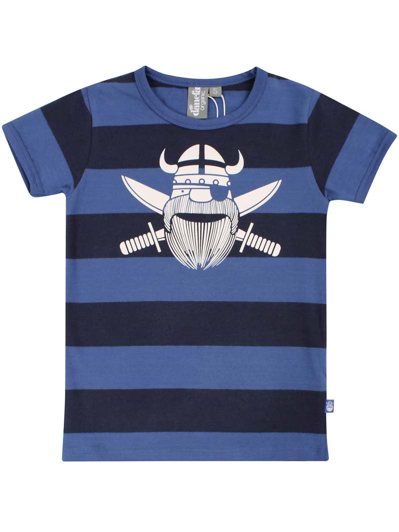 Bluse til børn med viking pirat