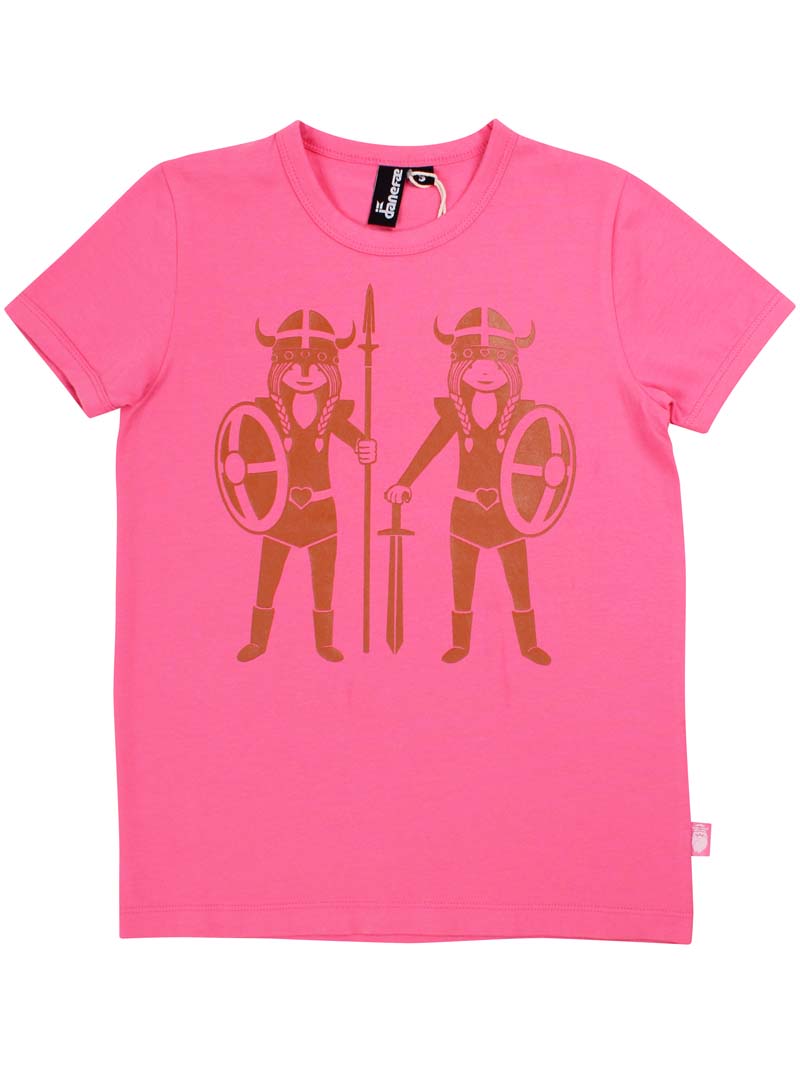 t-shirt til børn med viking