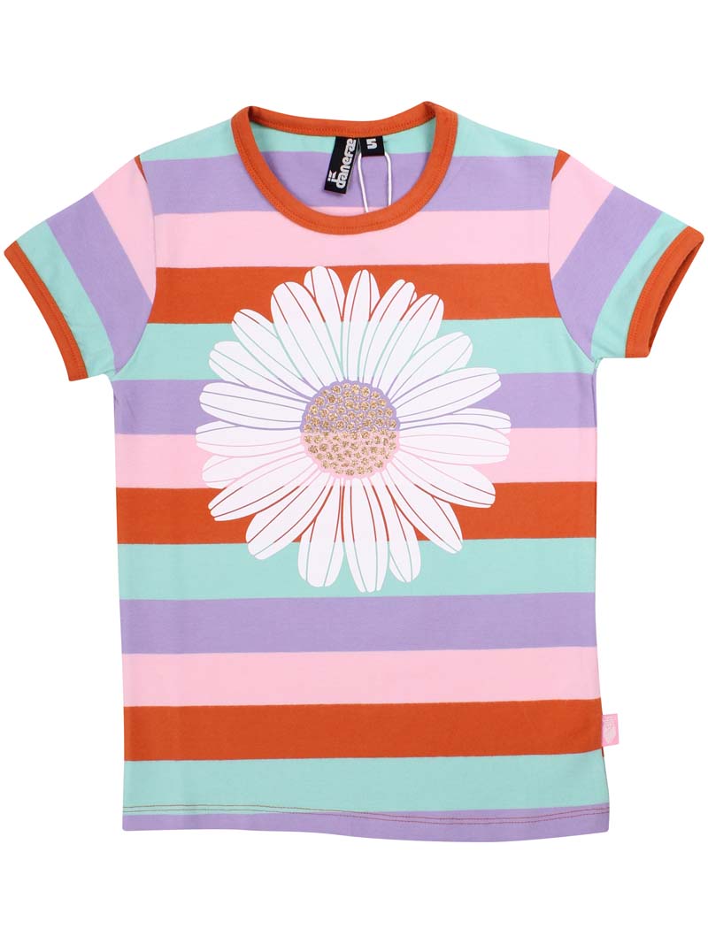 Bluse til børn med blomst