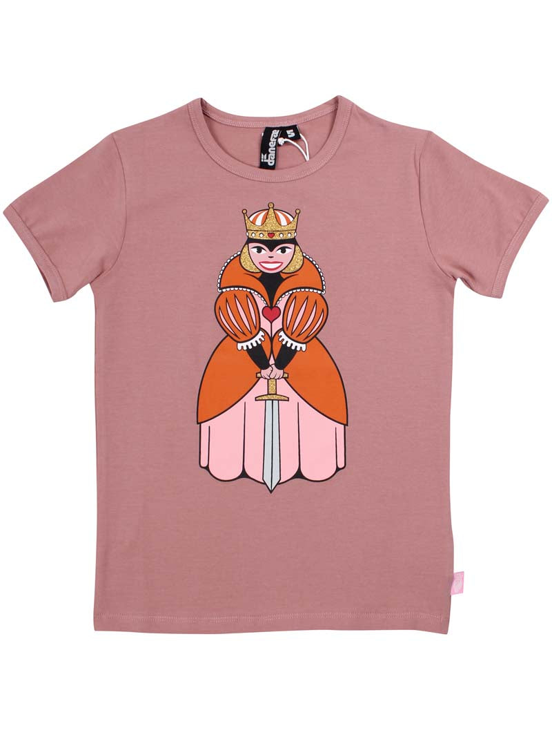 T-shirt til børn med dronning