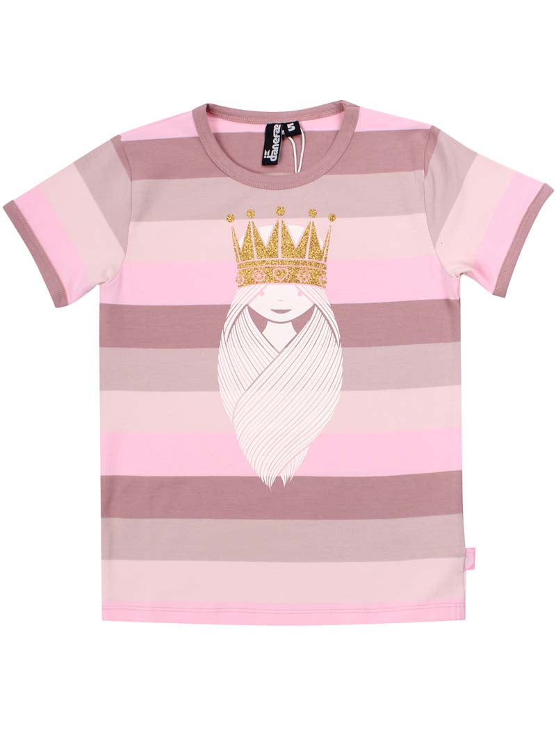 t-shirt til børn med prinsesse