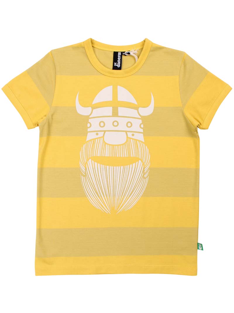 T-shirt med viking til børn