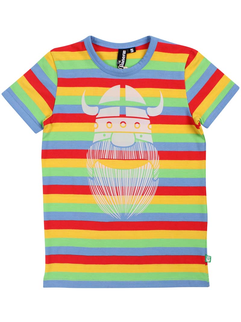 t-shirt til børn med viking