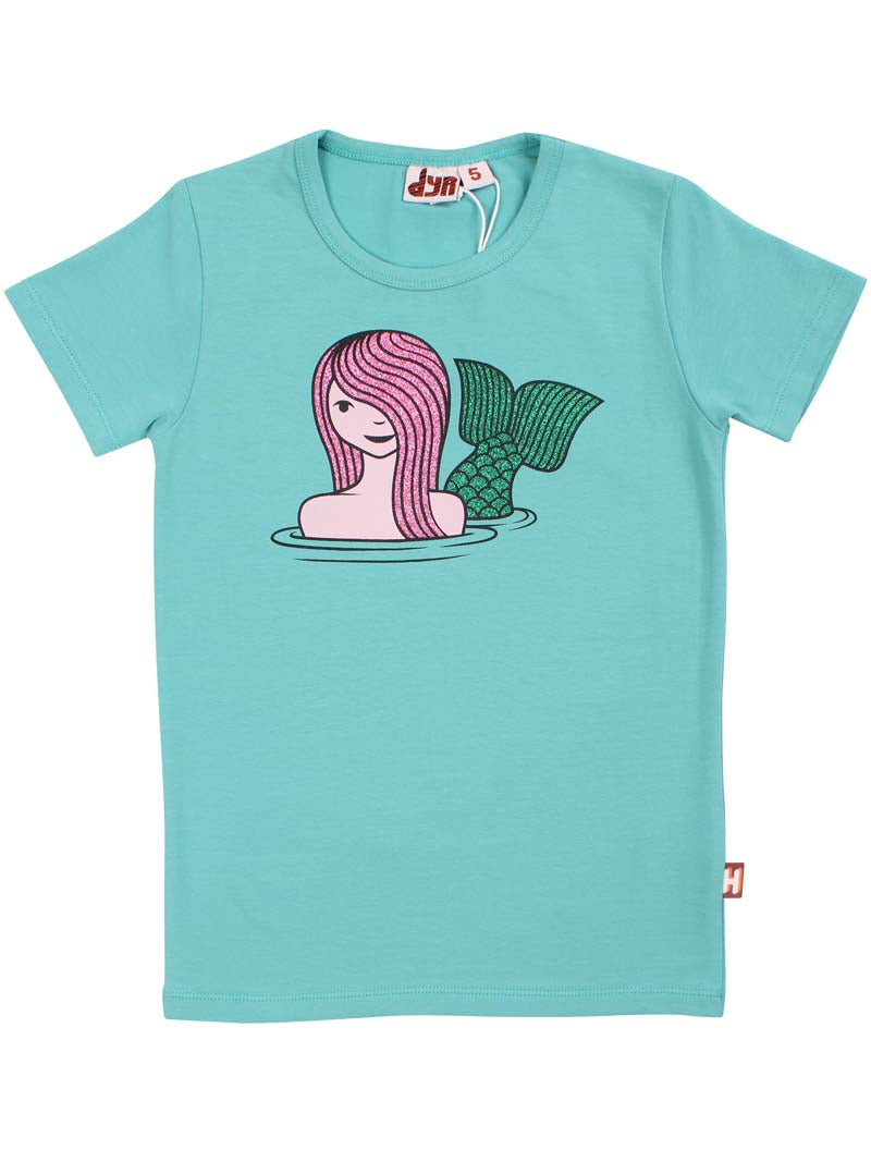 T-shirt til børn med havfrue